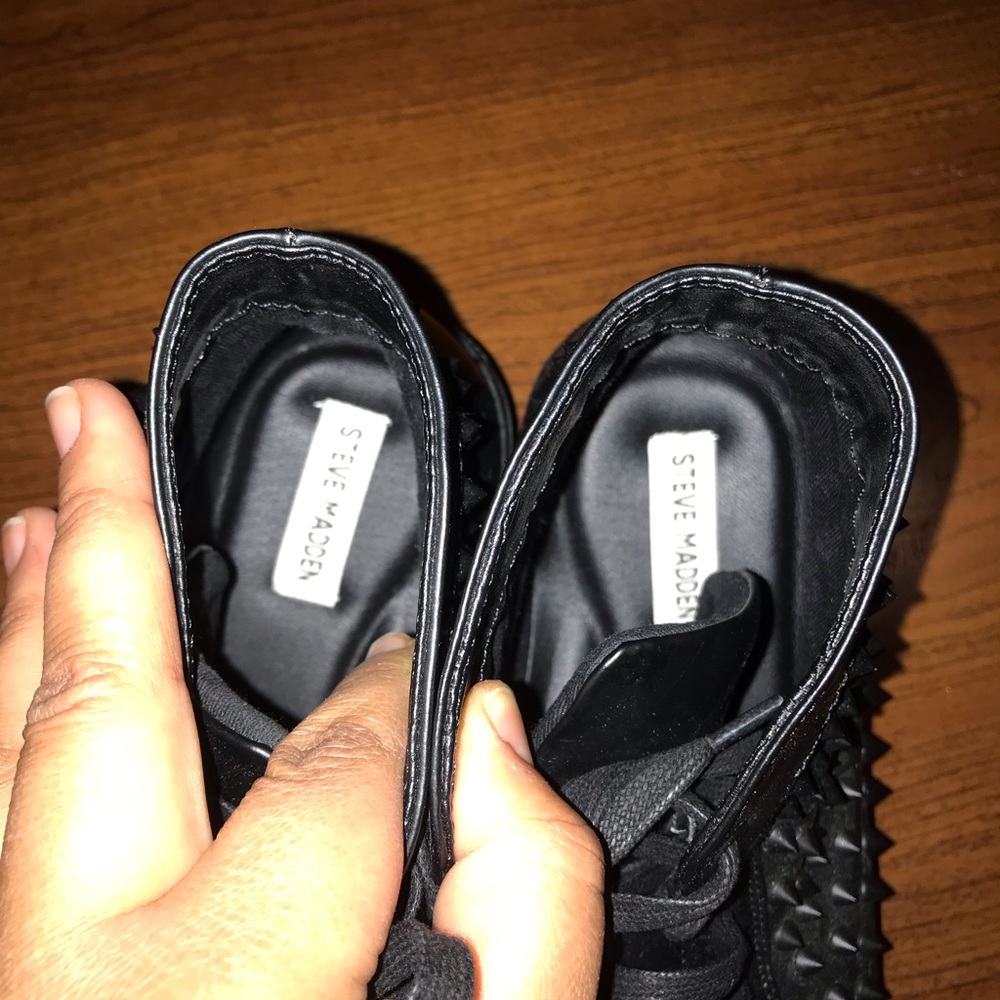 Men Steve Madden studded sneakers